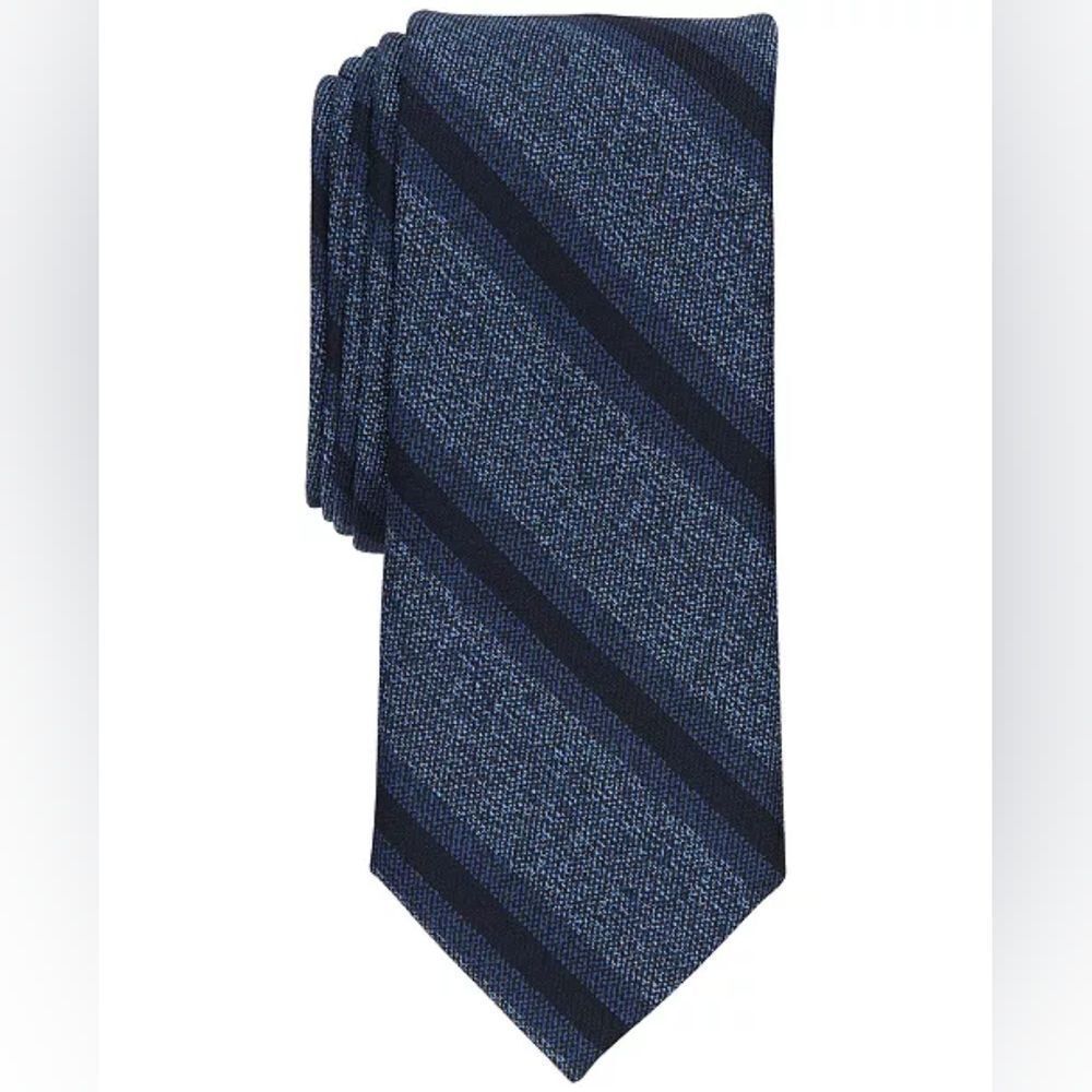 Bar III Marlier Skinny Striped Tie